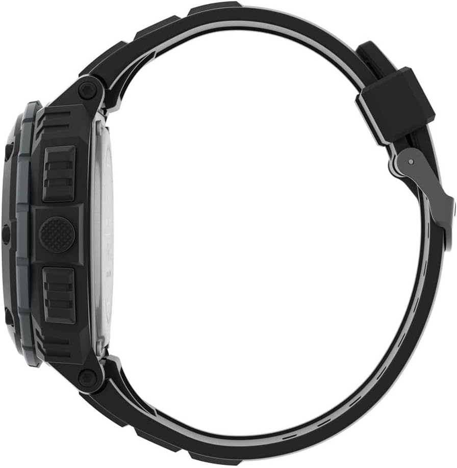 image:imageTimex UFC Mens Shock Oversize 50mm WatchBlackDigitalYellow