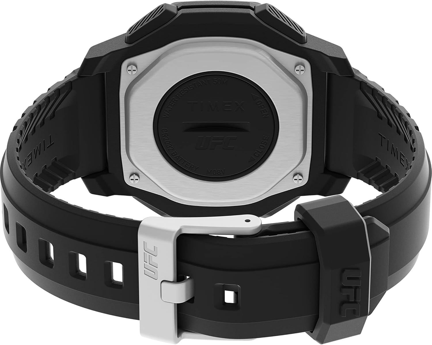 image:imageTimex UFC Mens Spark 46mm WatchBlackDigitalBlack