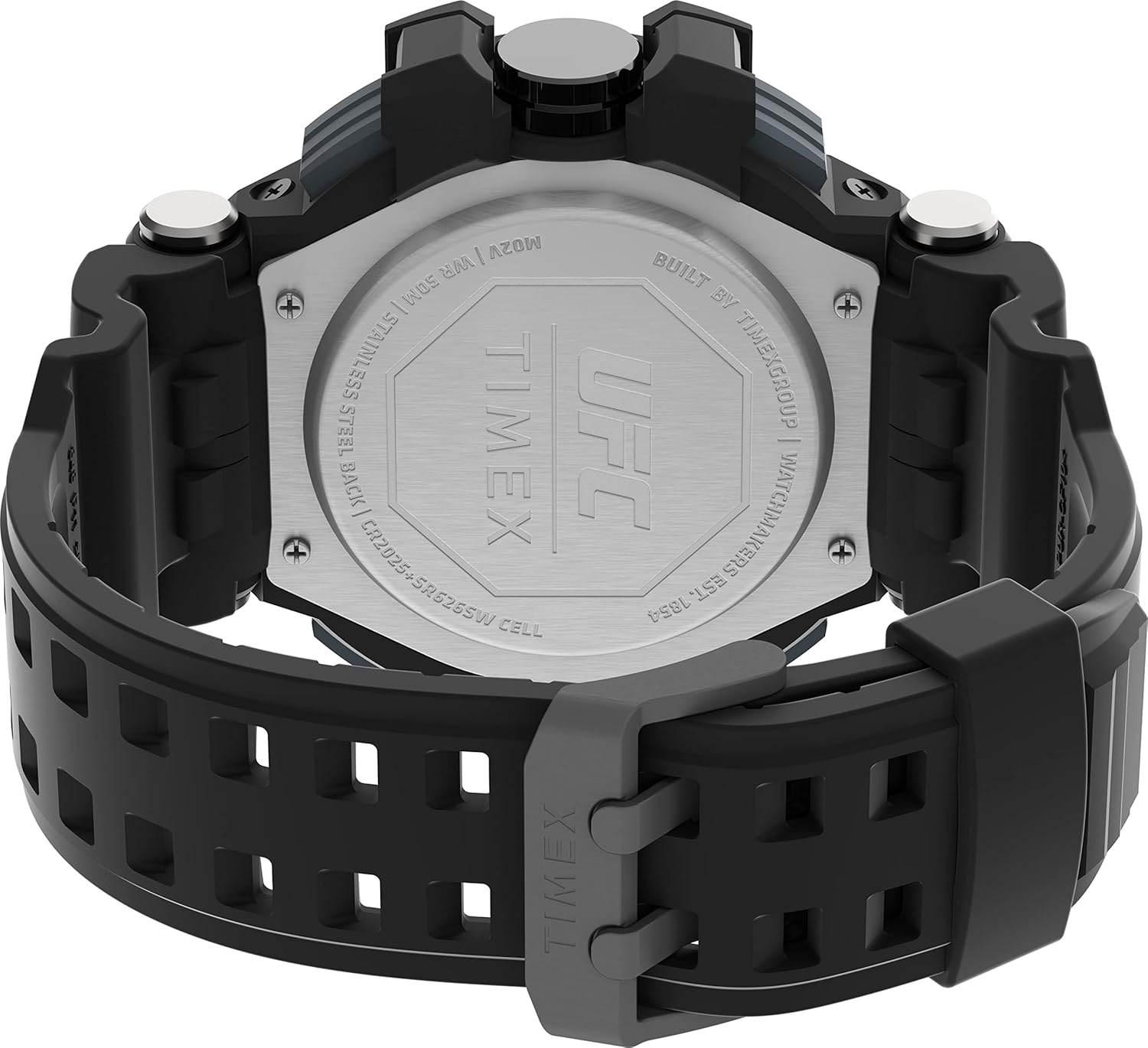 image:imageTimex UFC Mens Tactic 53mm WatchBlackBlackBlack