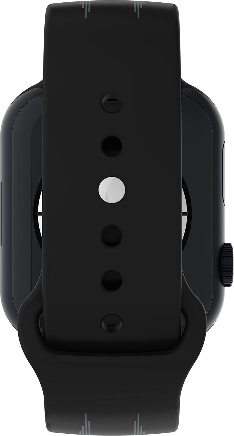 image:imageTimex UFC Smartwatch Band Compatible with Apple Watch 44mm 45mm 49mmBlackRedSilver