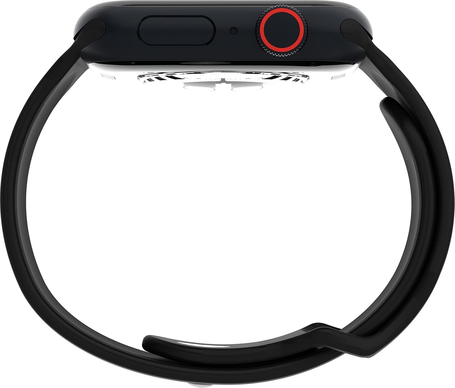 image:imageTimex UFC Smartwatch Band Compatible with Apple Watch 44mm 45mm 49mmBlackRedSilver