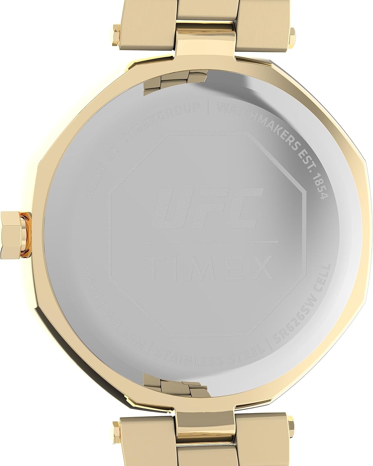 image:imageTimex UFC Womens Jewel 36mm WatchGoldToneBlackGoldTone
