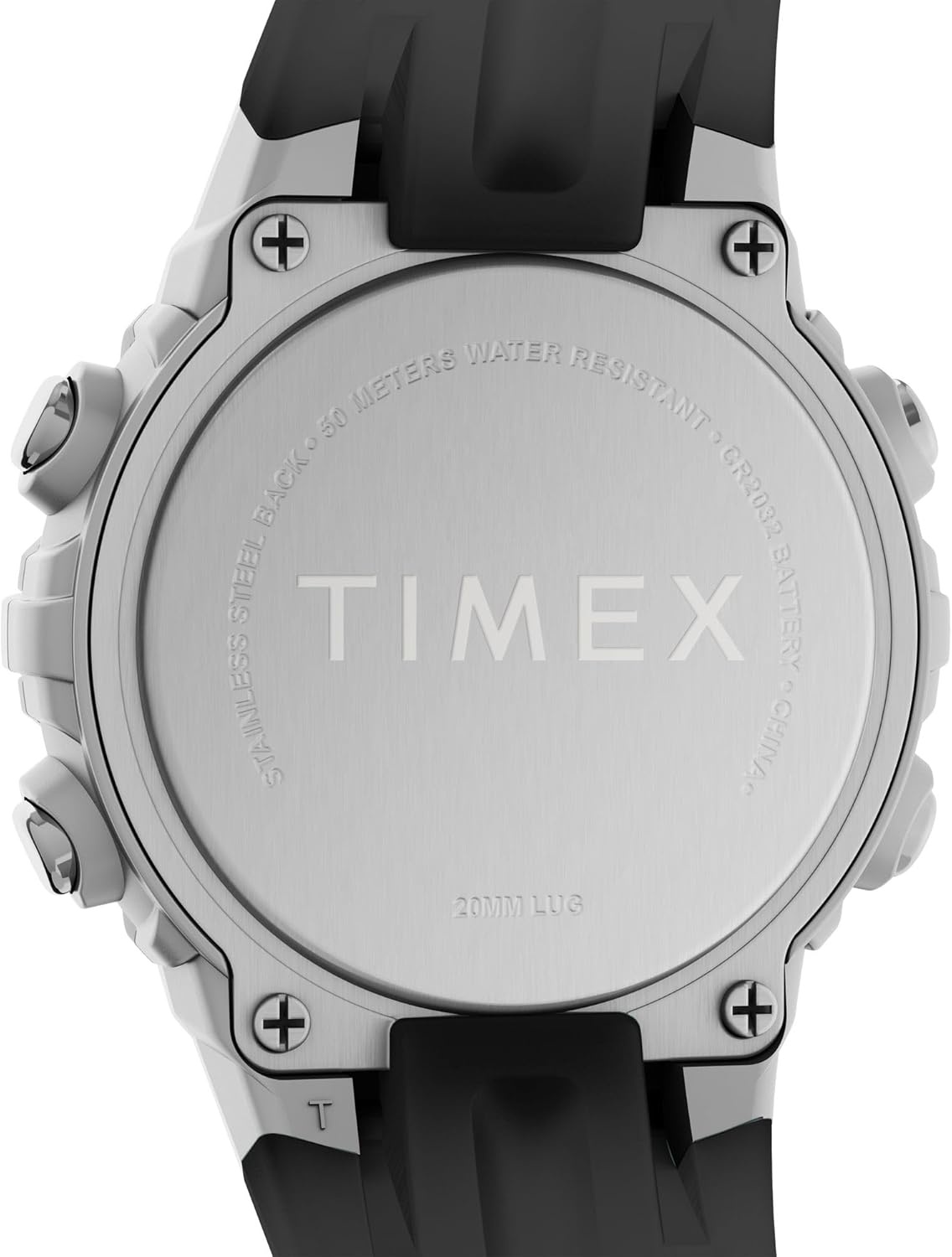 image:imageTimex Unisex Digital 33mm WatchBlackBlackDigital