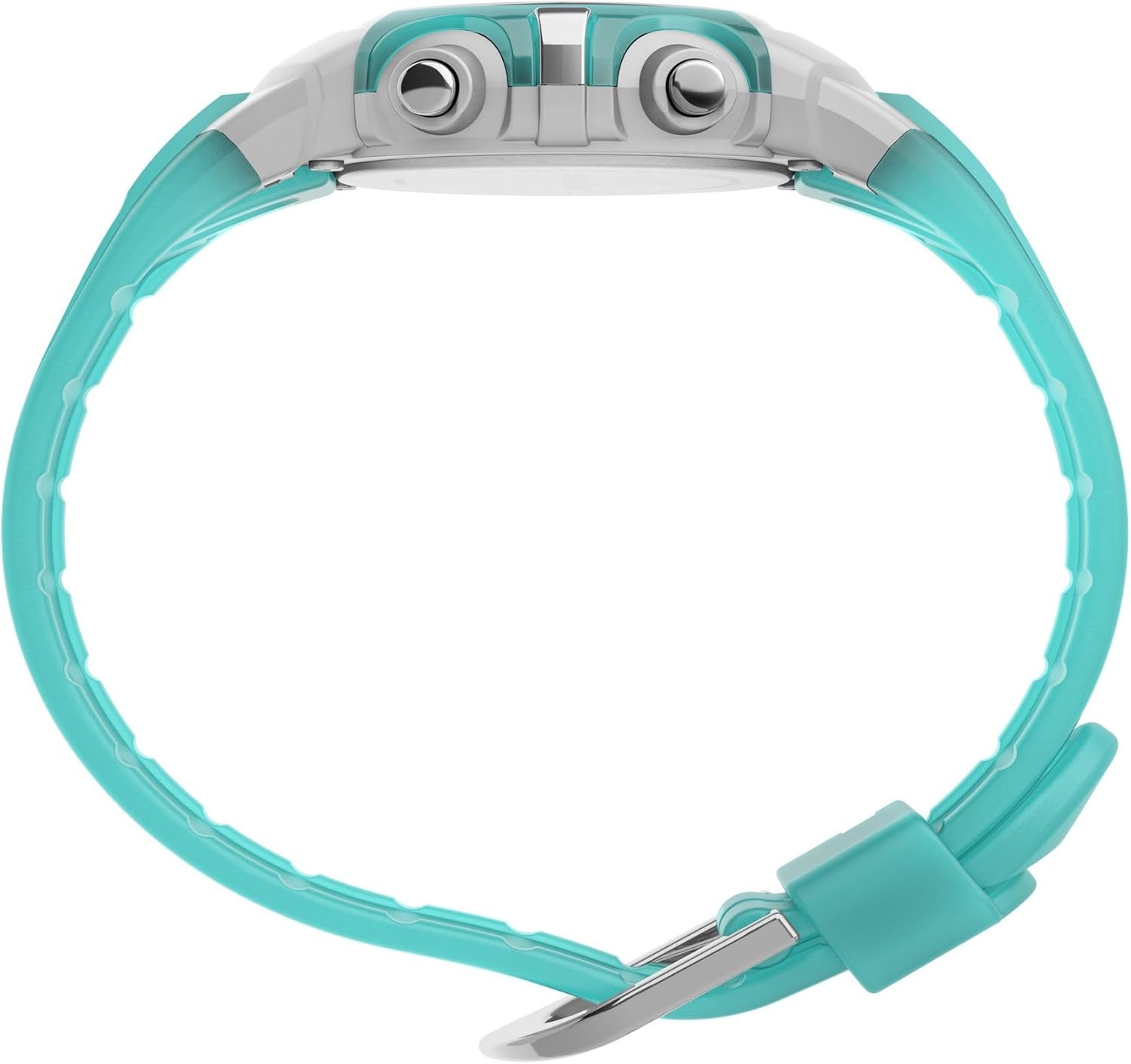 image:imageTimex Unisex Digital 33mm WatchBlueSilverToneDigital