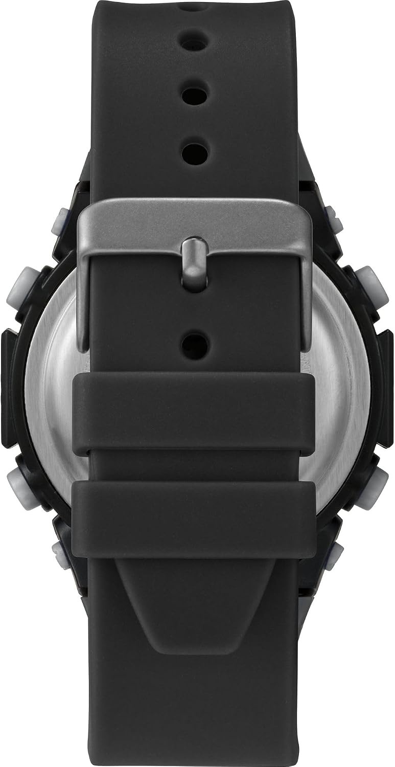 image:imageTimex Unisex Digital 50mm WatchBlackBlack Wjite Digital