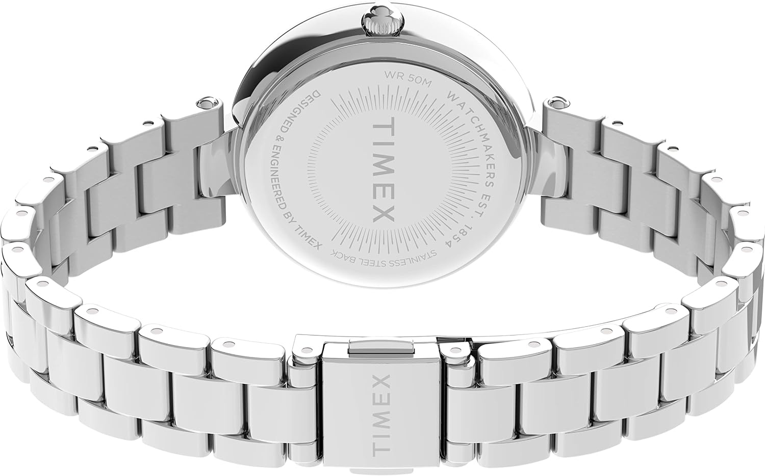 image:imageTimex Womens Adorn 32mm WatchSilverToneSilverToneSilverTone