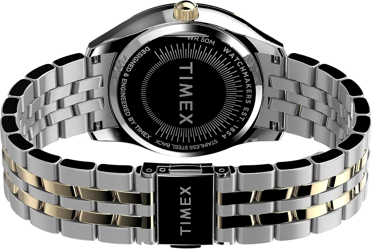 image:imageTimex Womens Ariana 36mm WatchTwoToneSilverToneTwoTone