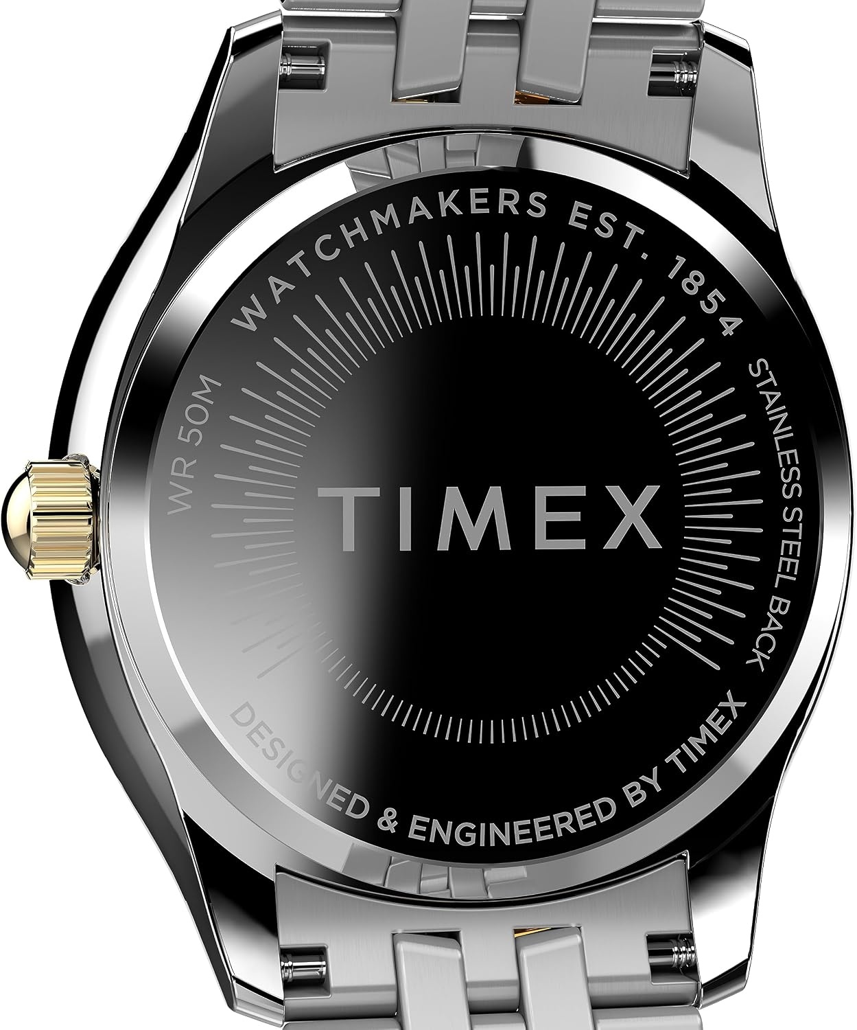 image:imageTimex Womens Ariana 36mm WatchTwoToneSilverToneTwoTone