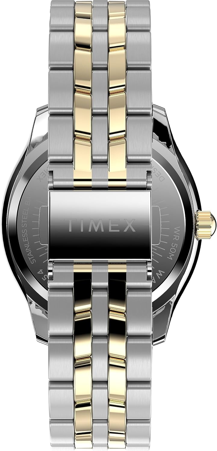 image:imageTimex Womens Ariana 36mm WatchTwoToneSilverToneTwoTone