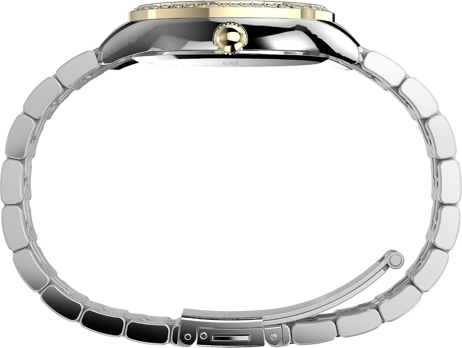 image:imageTimex Womens Ariana 36mm WatchTwoToneSilverToneTwoTone