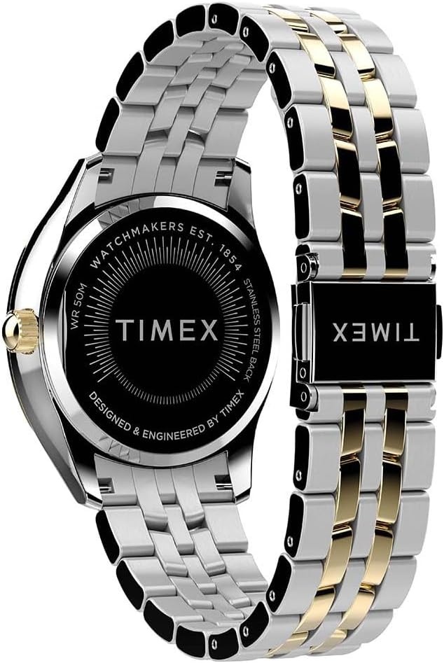 image:imageTimex Womens Ariana 36mm WatchTwoToneSilverToneTwoToneChrono