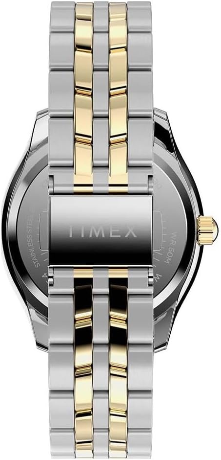 image:imageTimex Womens Ariana 36mm WatchTwoToneSilverToneTwoToneChrono
