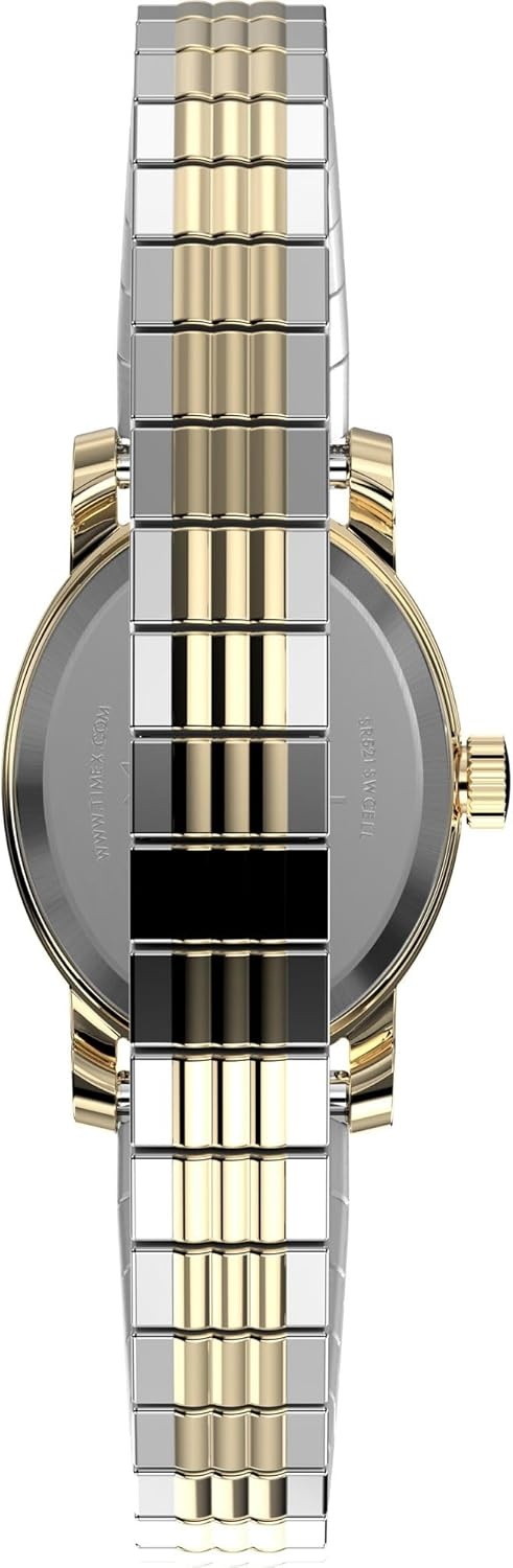 image:imageTimex Womens Cavatina Watch TPearl Dial GoldTone CaseTwoToneGoldToneMother of Pearl