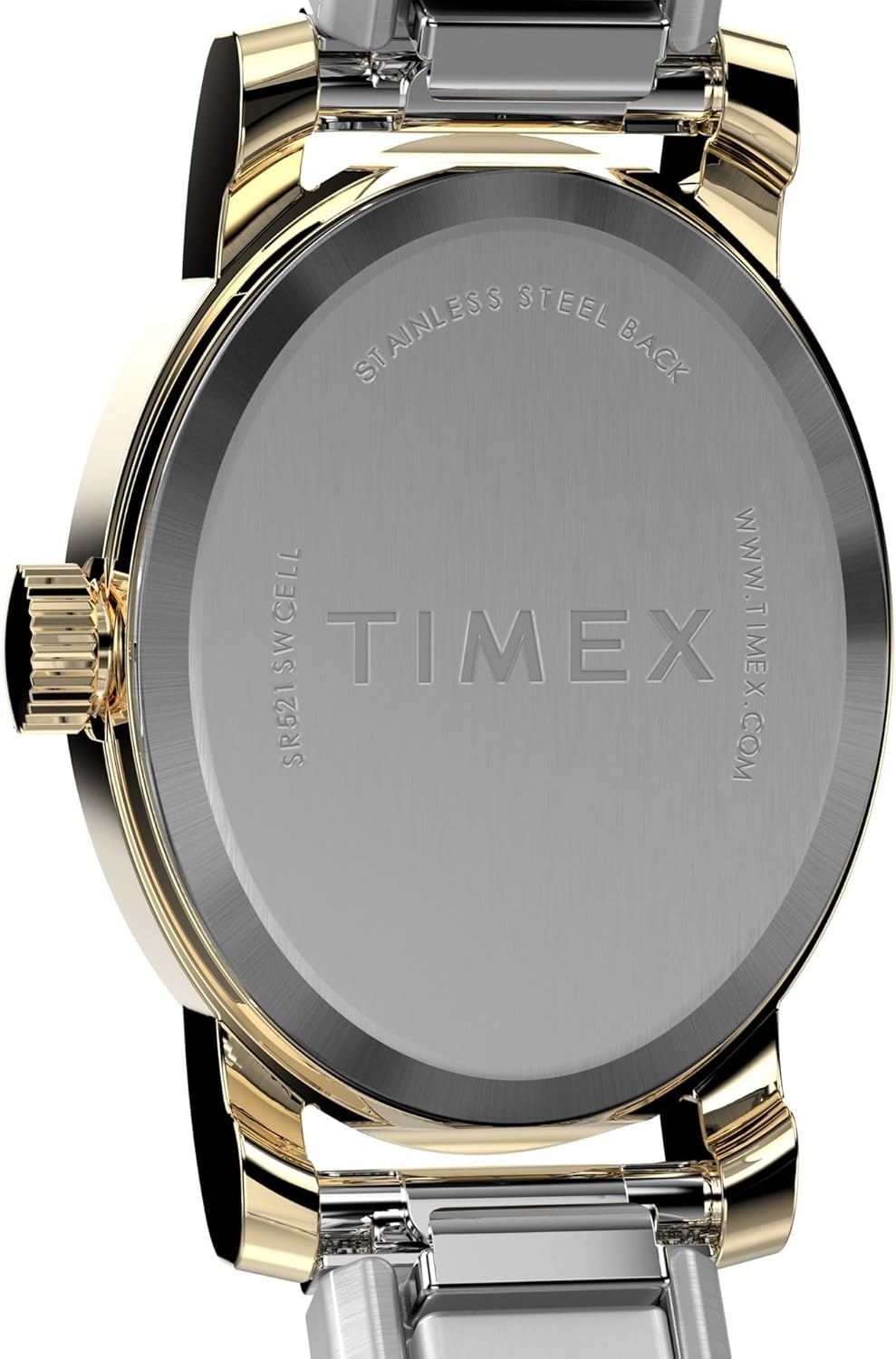 image:imageTimex Womens Cavatina Watch TPearl Dial GoldTone CaseTwoToneGoldToneMother of Pearl