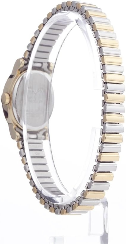 image:imageTimex Womens Cavatina Watch TPearl Dial GoldTone CaseTwoToneSilverTone