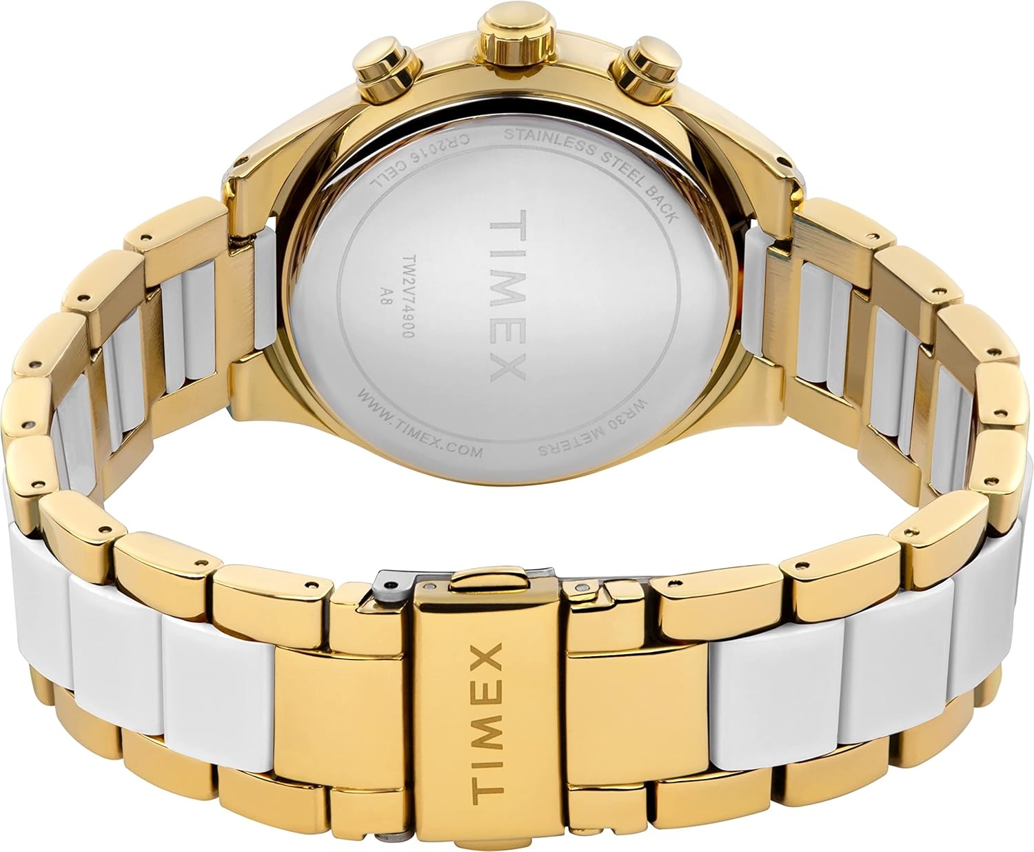 image:imageTimex Womens Dress 38mm WatchGoldToneGoldToneGoldTone