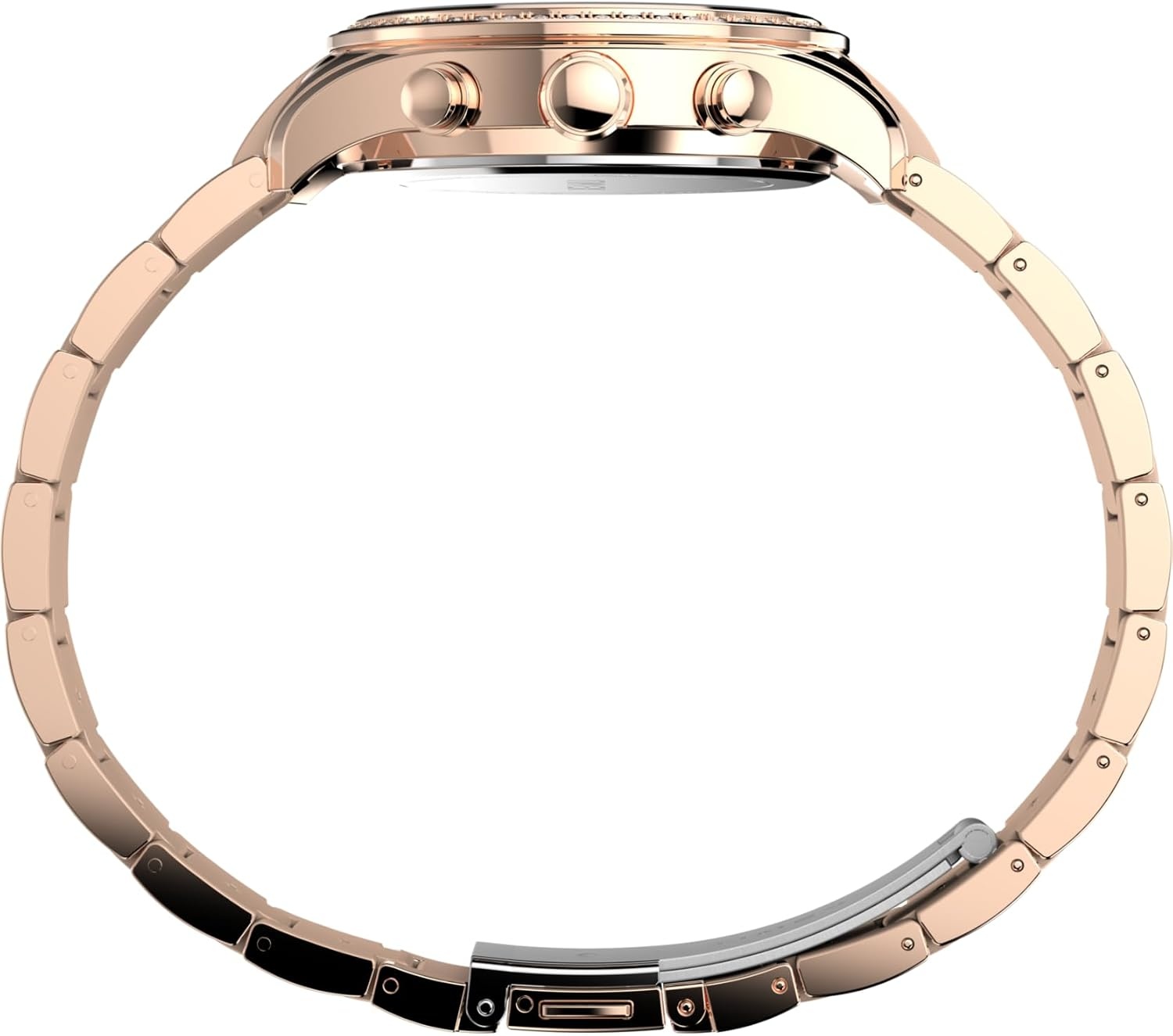 image:imageTimex Womens Dress 38mm WatchRose GoldToneBlackRose GoldTone