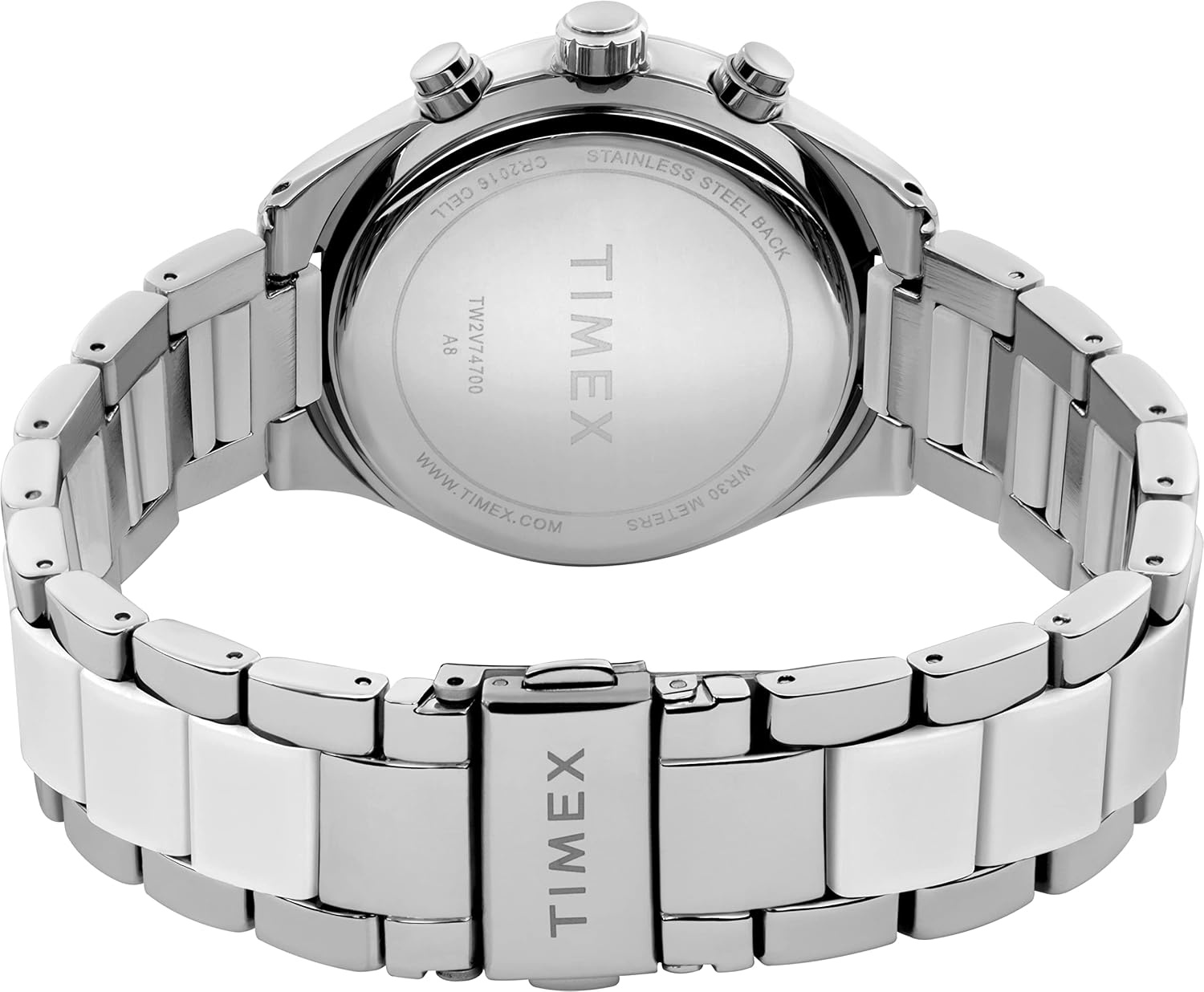 image:imageTimex Womens Dress 38mm WatchSilverToneSilverToneSilverTone