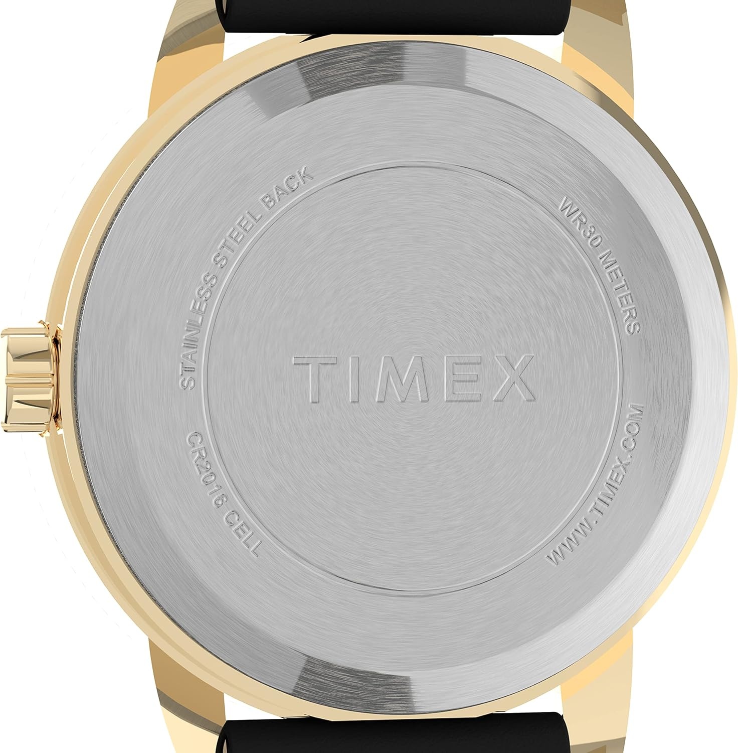 image:imageTimex Womens Easy Reader WatchBlackGoldToneWhite25mm