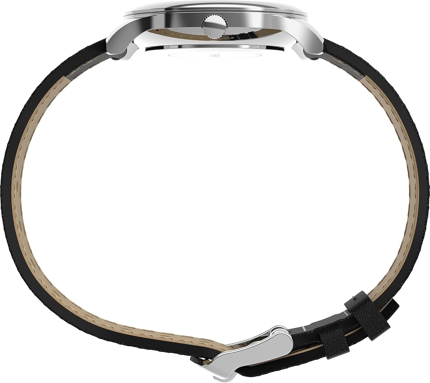image:imageTimex Womens Easy Reader WatchBlackSilverToneMother of Pearl32mm