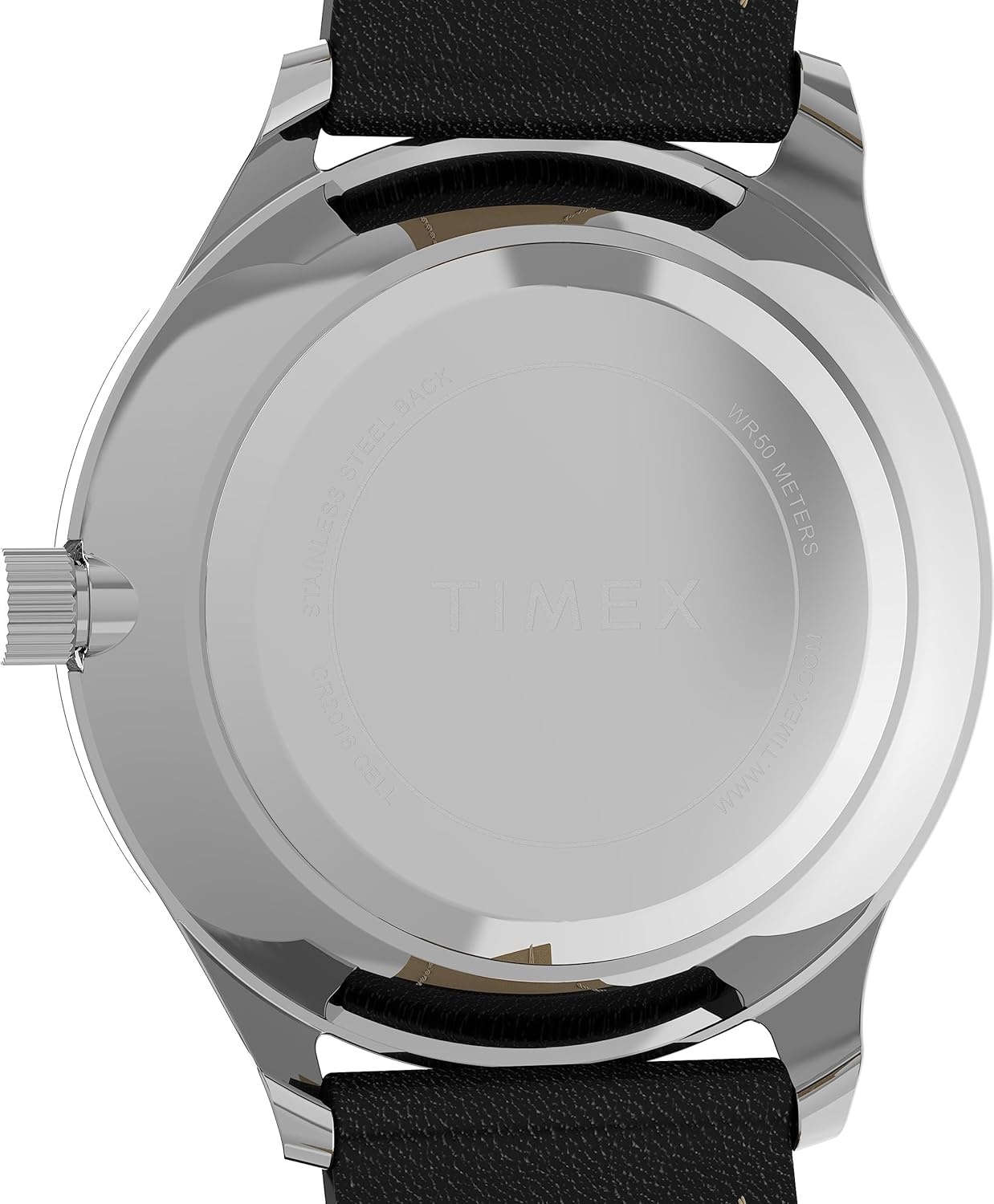 image:imageTimex Womens Easy Reader WatchBlackSilverToneMother of Pearl32mm
