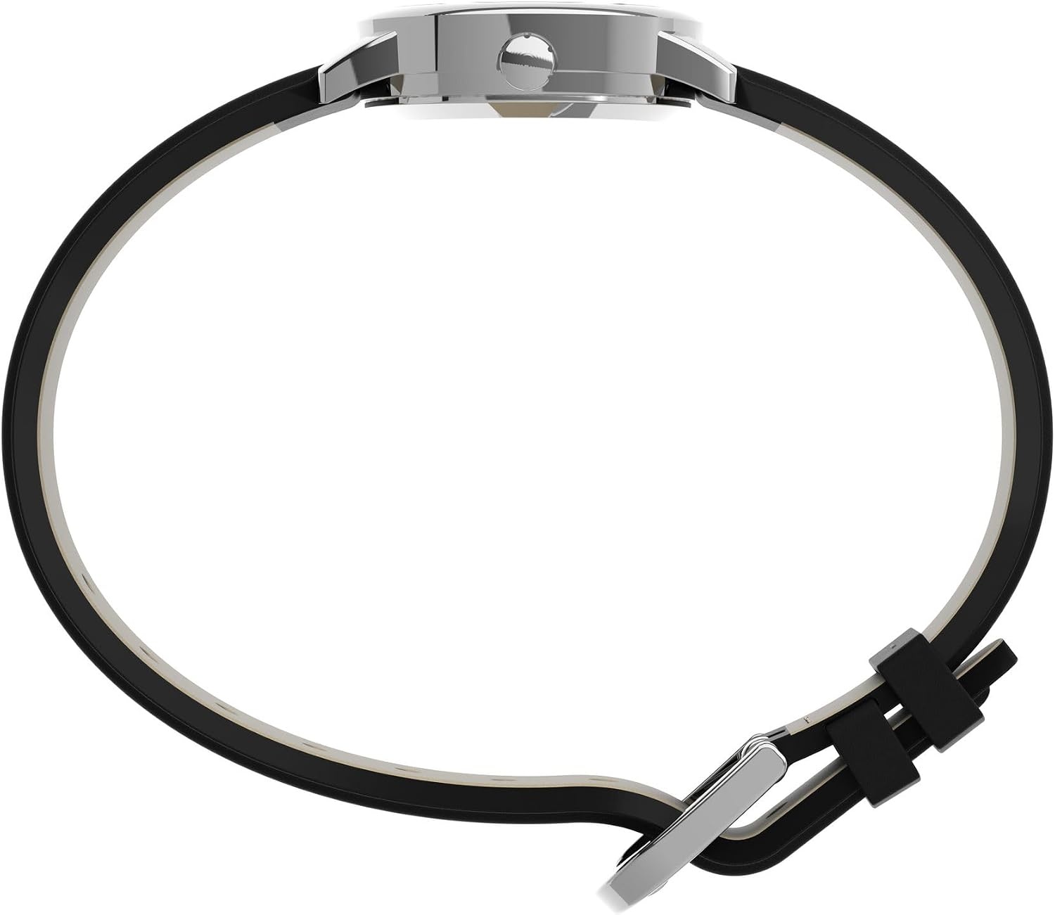 image:imageTimex Womens Easy Reader WatchBlackSilverToneWhite25mm