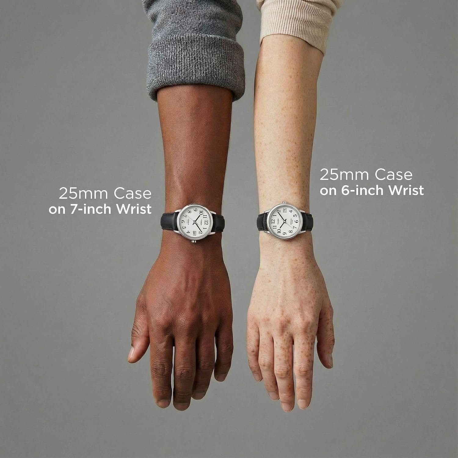 image:imageTimex Womens Easy Reader WatchBlackSilverToneWhite25mm