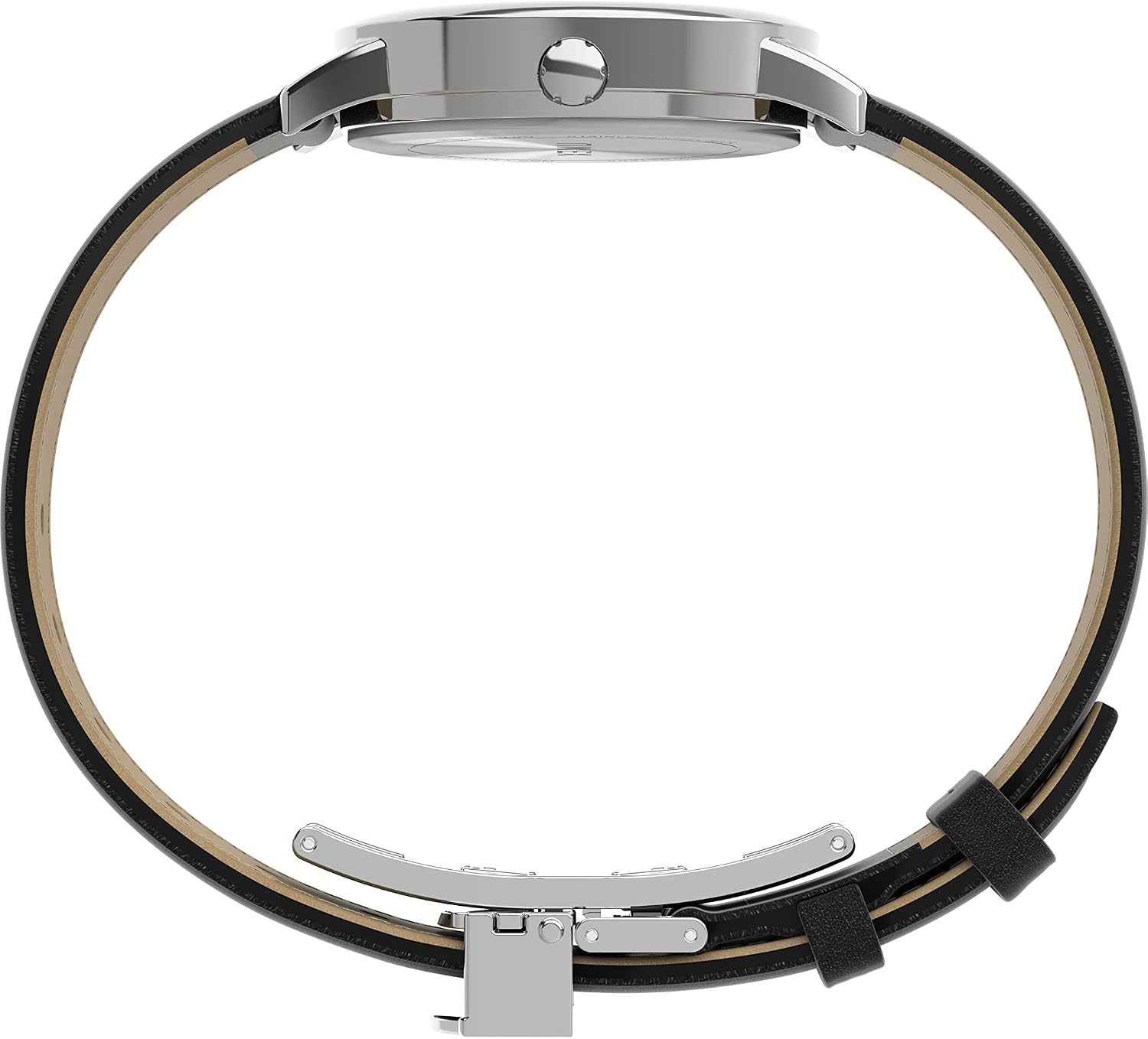 image:imageTimex Womens Easy Reader WatchBlackSilverToneWhite30mm