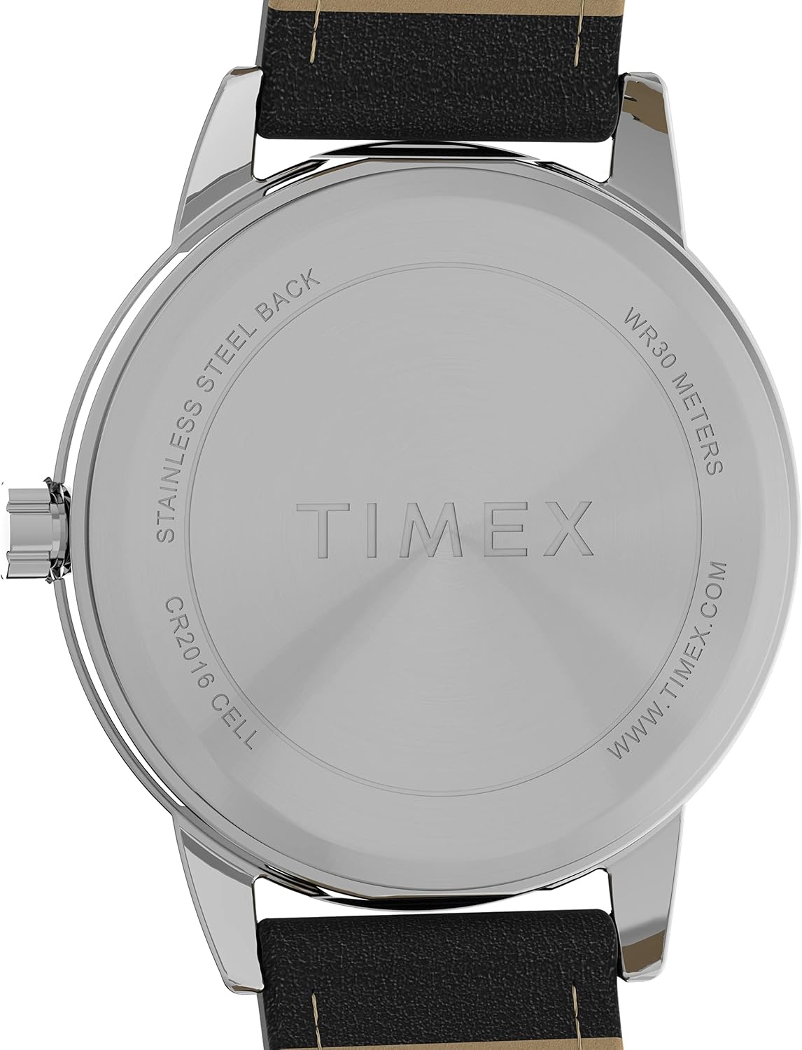 image:imageTimex Womens Easy Reader WatchBlackSilverToneWhite30mm