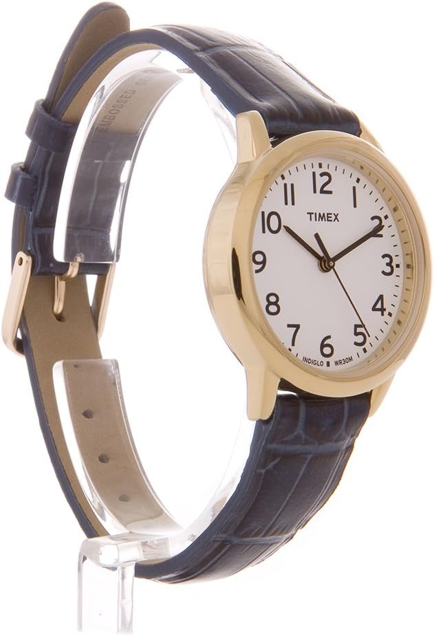 image:imageTimex Womens Easy Reader WatchBlueGoldToneWhite30mm