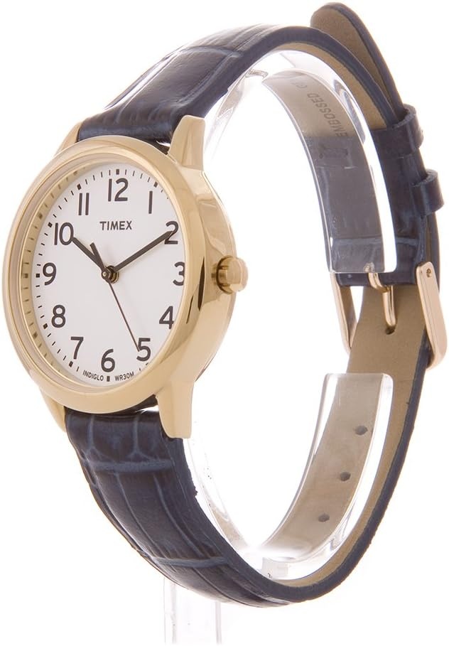 image:imageTimex Womens Easy Reader WatchBlueGoldToneWhite30mm