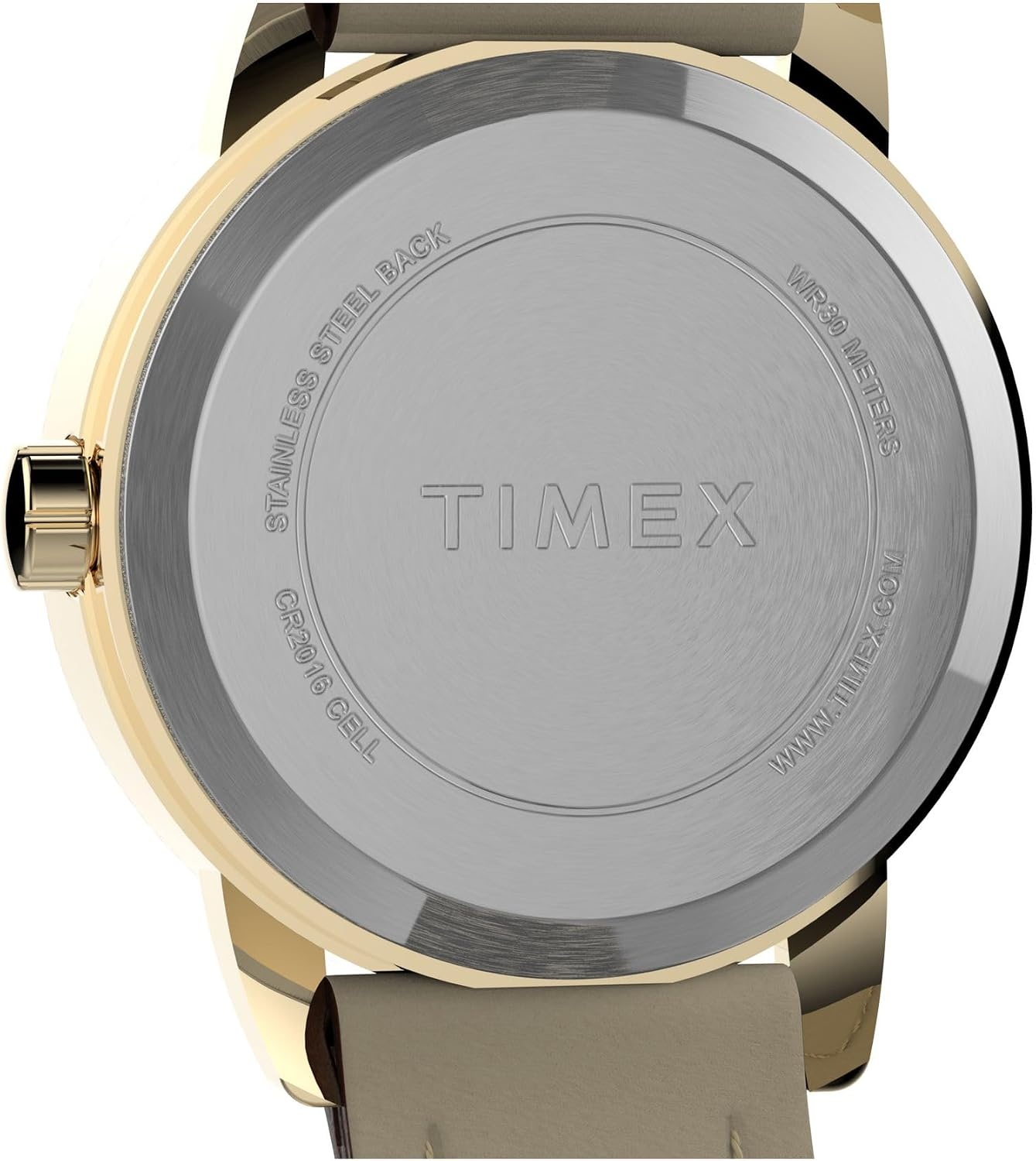 image:imageTimex Womens Easy Reader WatchBrownGoldToneNatural25mm