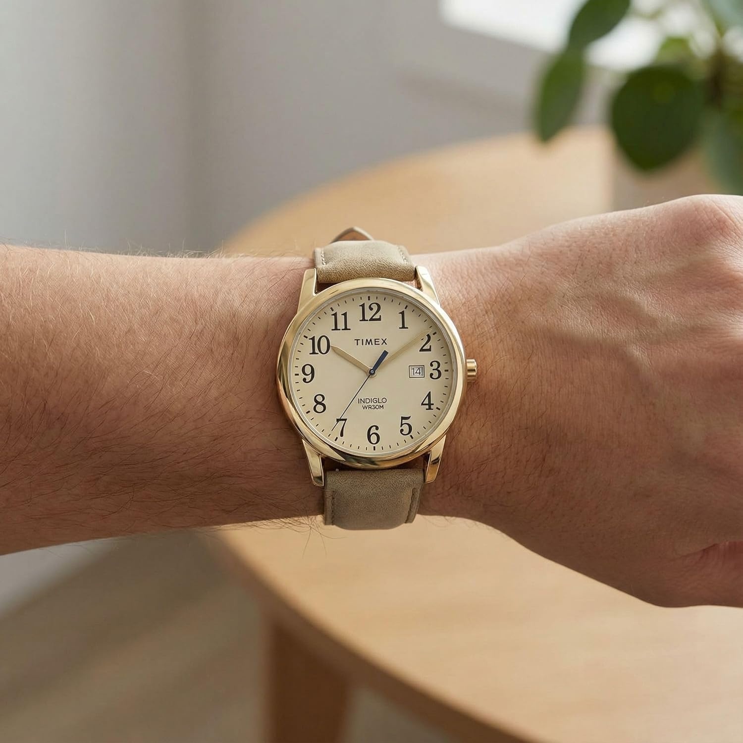 image:imageTimex Womens Easy Reader WatchGoldToneGoldToneCream38mm