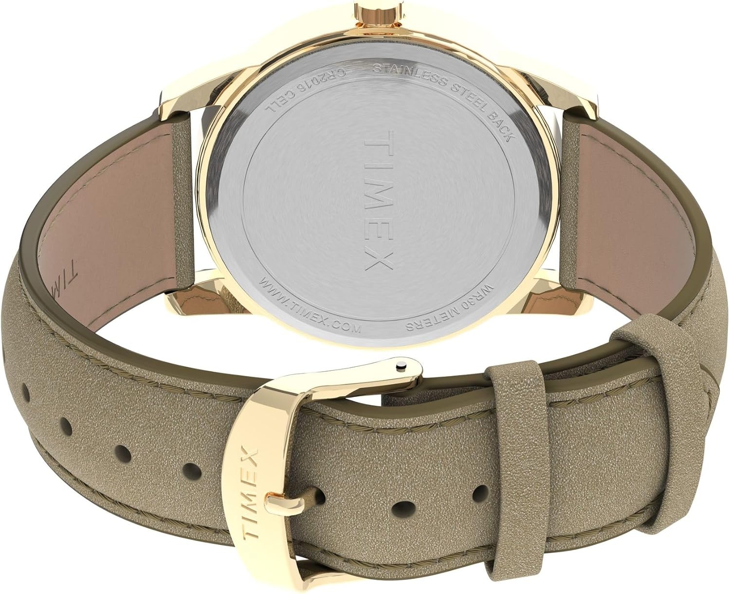 image:imageTimex Womens Easy Reader WatchGoldToneGoldToneCream38mm