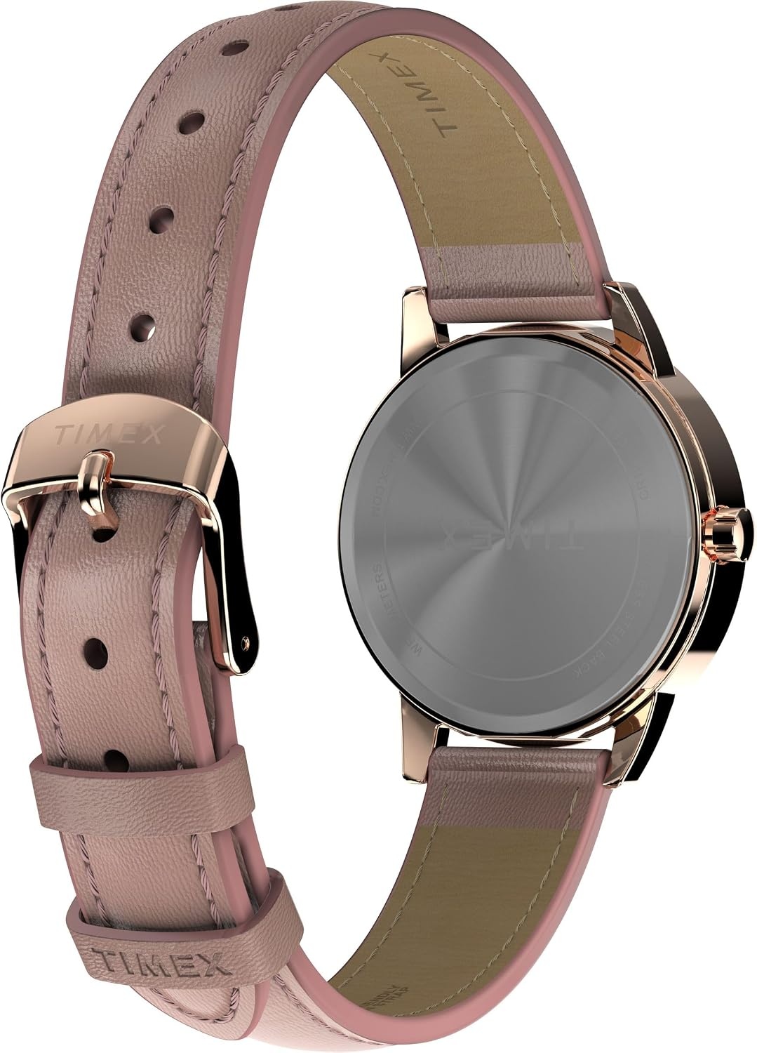 image:imageTimex Womens Easy Reader WatchPinkRose GoldToneWhite30mm