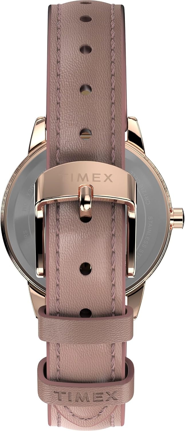 image:imageTimex Womens Easy Reader WatchPinkRose GoldToneWhite30mm