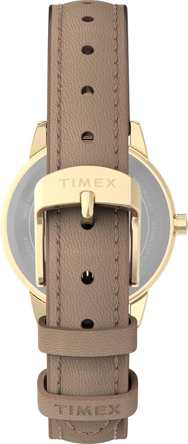 image:imageTimex Womens Easy Reader WatchTanGoldToneWhite30mm