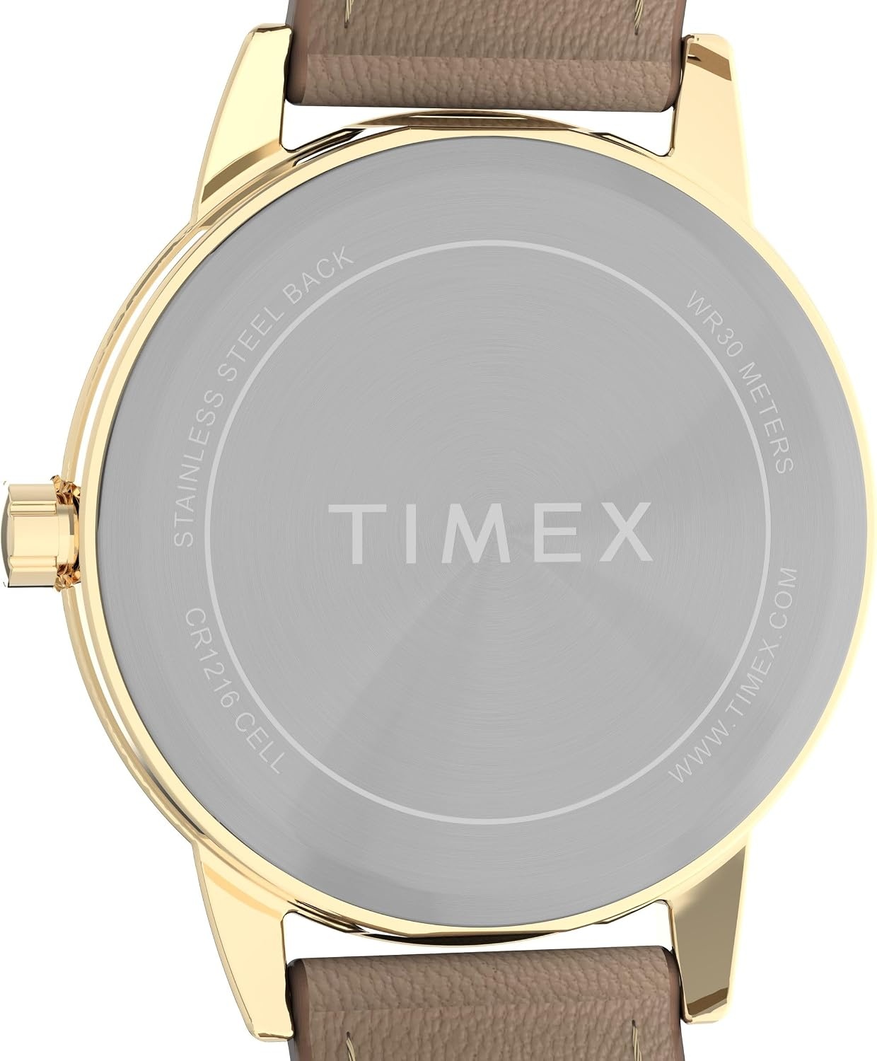 image:imageTimex Womens Easy Reader WatchTanGoldToneWhite30mm