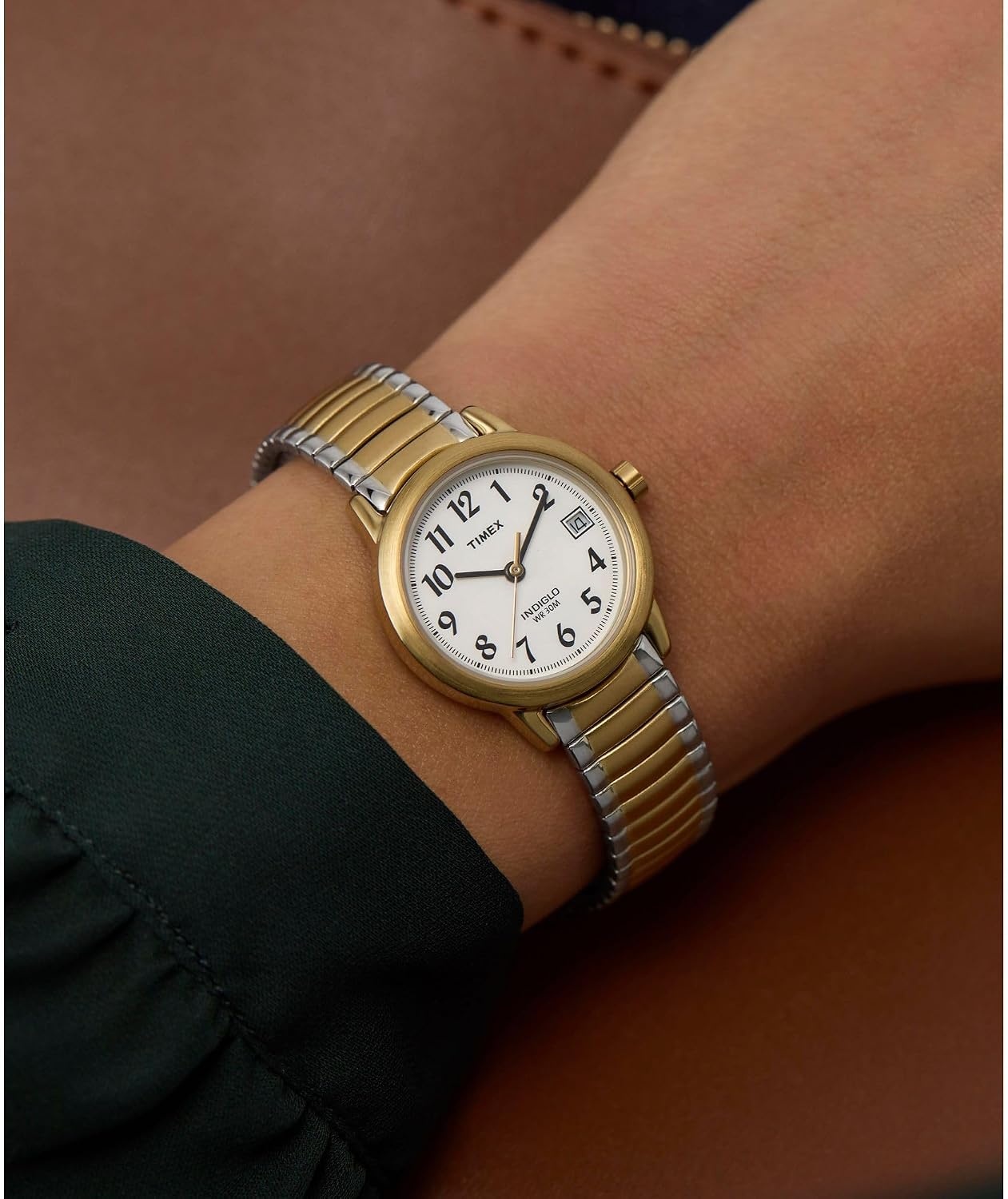 image:imageTimex Womens Easy Reader WatchTwoToneTwoToneWhiteC25mm