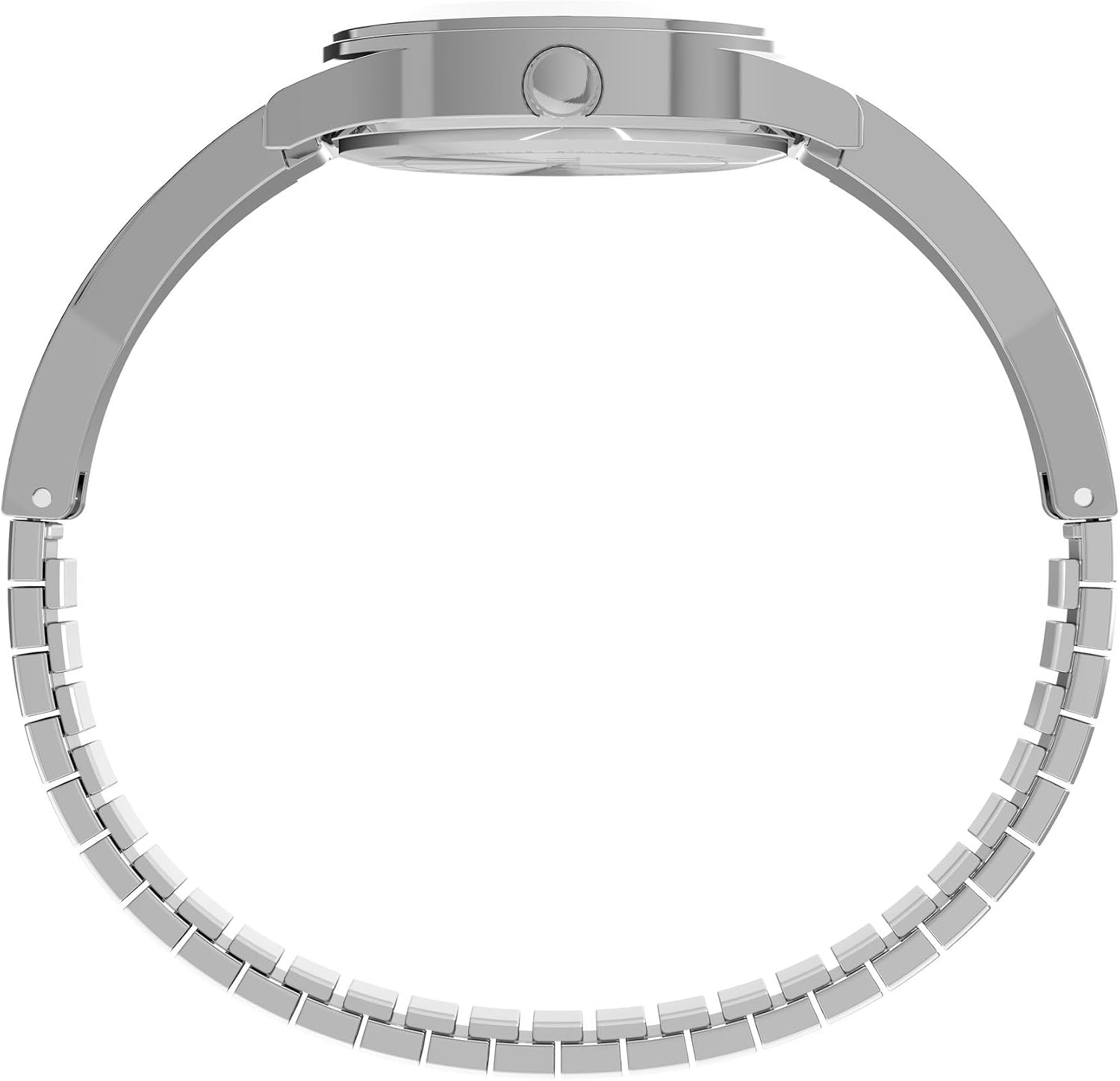 image:imageTimex Womens Fashion Stretch Bangles 25mm WatchSilverToneSilverToneBlue