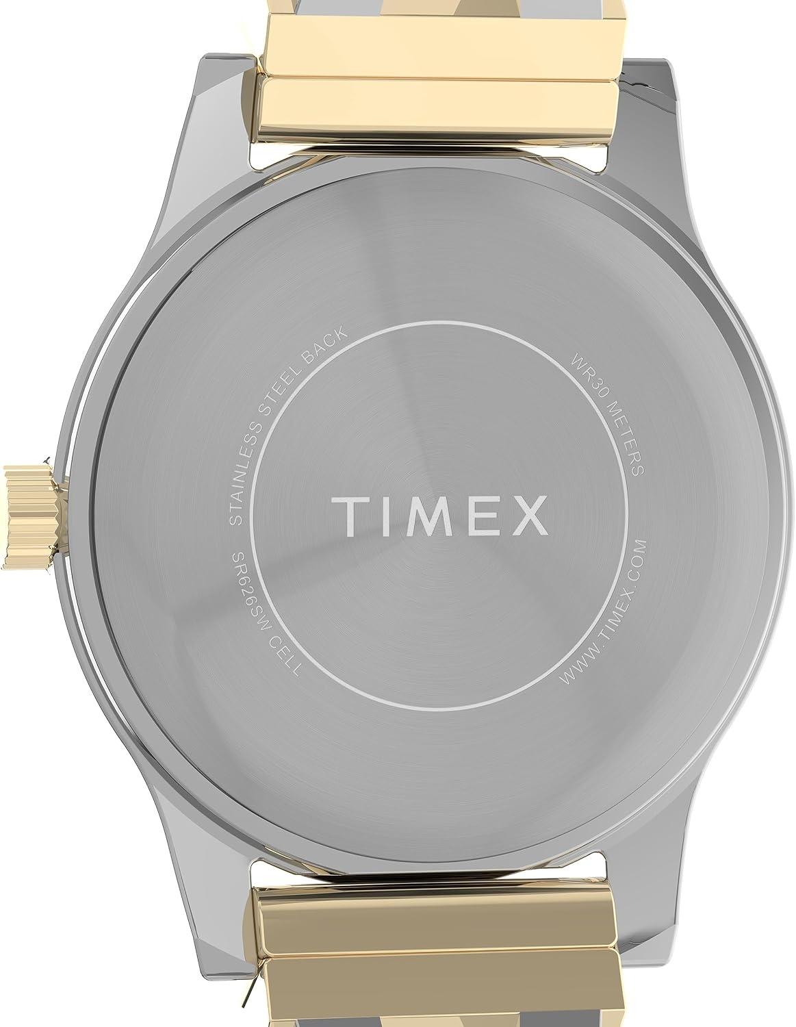 image:imageTimex Womens Fashion Stretch Bangles 25mm WatchTwoToneSilverToneTwoTone