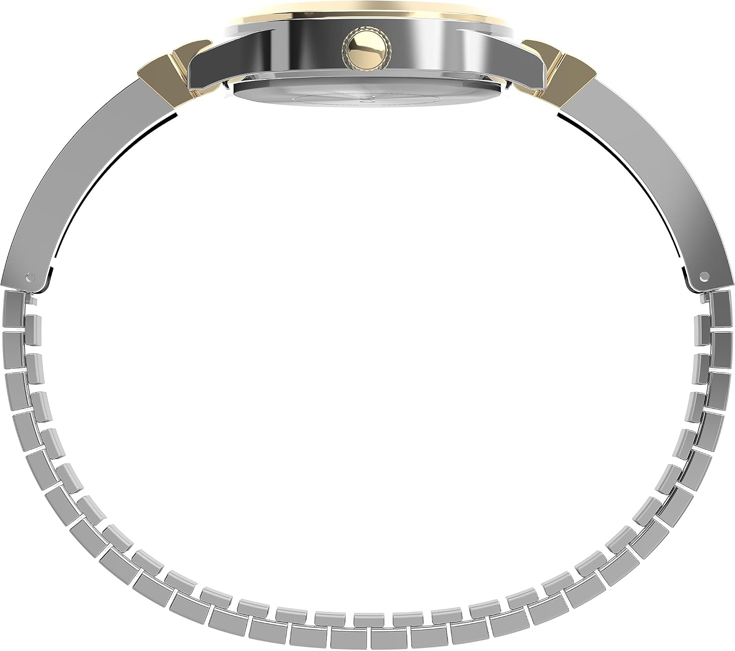image:imageTimex Womens Fashion Stretch Bangles 25mm WatchTwoToneSilverToneTwoTone