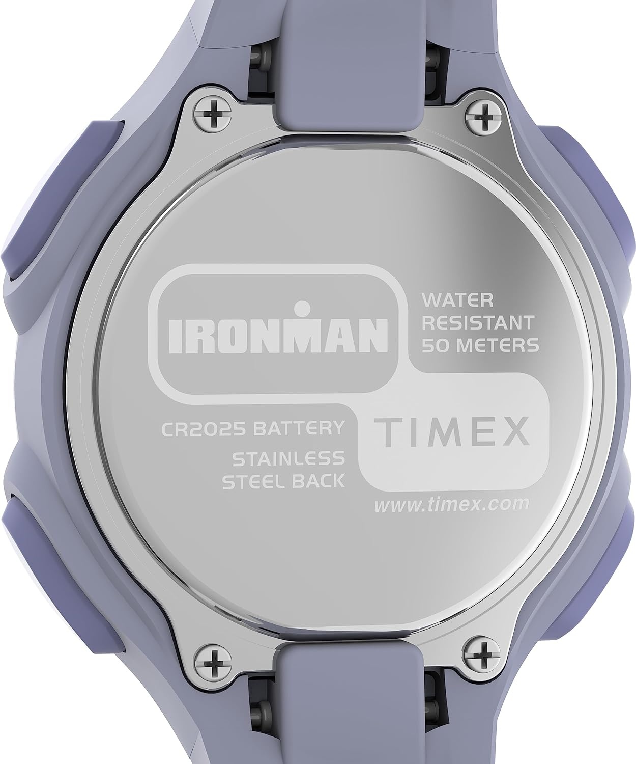 image:imageTimex Womens Ironman Triathlon E30 34mm WatchPurpleDigitalPurple
