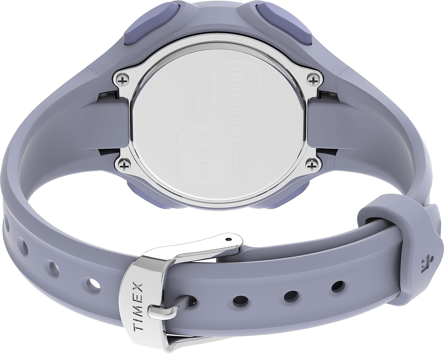image:imageTimex Womens Ironman Triathlon E30 34mm WatchPurpleDigitalPurple
