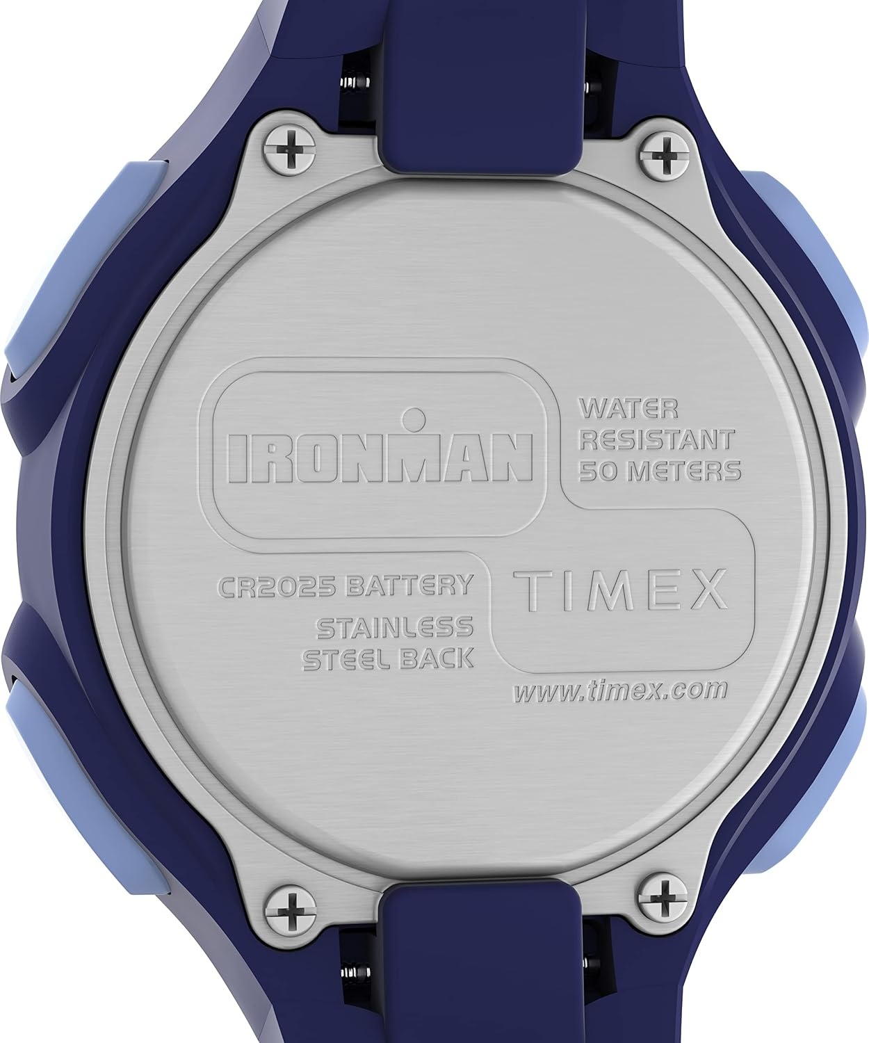 image:imageTimex Womens Ironman Triathlon Essential 34mm WatchBlueDigitalBlue
