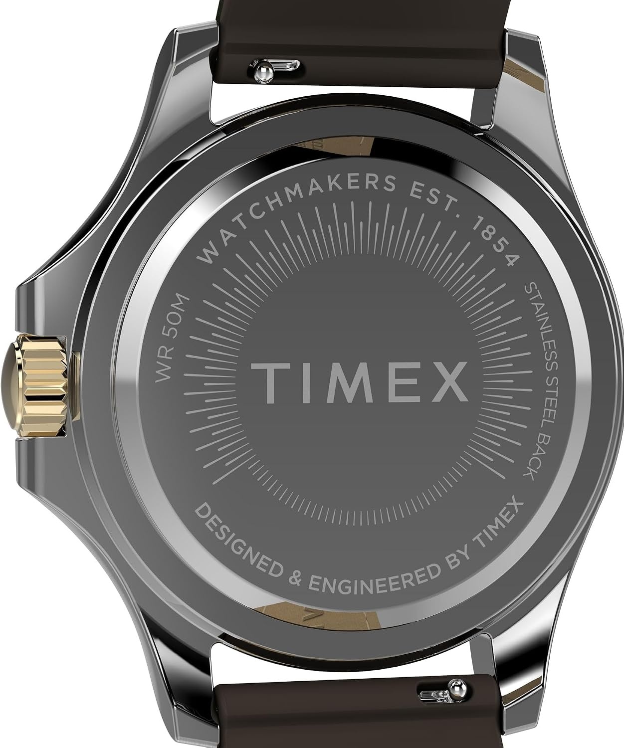 image:imageTimex Womens Kaia 40mm WatchBrownTwoToneSilverTone