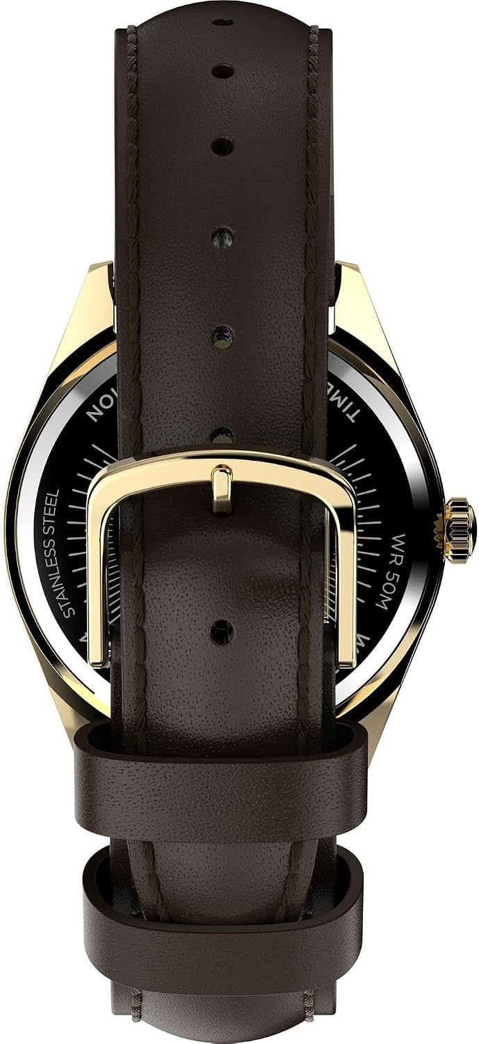image:imageTimex Womens Legacy 36mm WatchBrownGoldToneCream