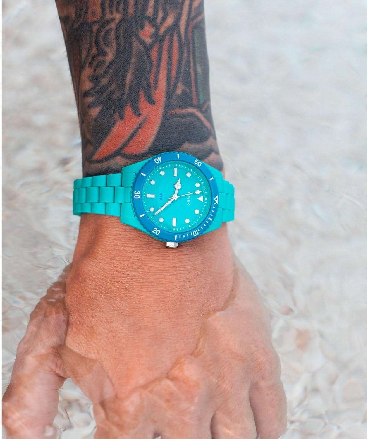 image:imageTimex Womens Legacy Ocean 37mm WatchGreenGreenGreen