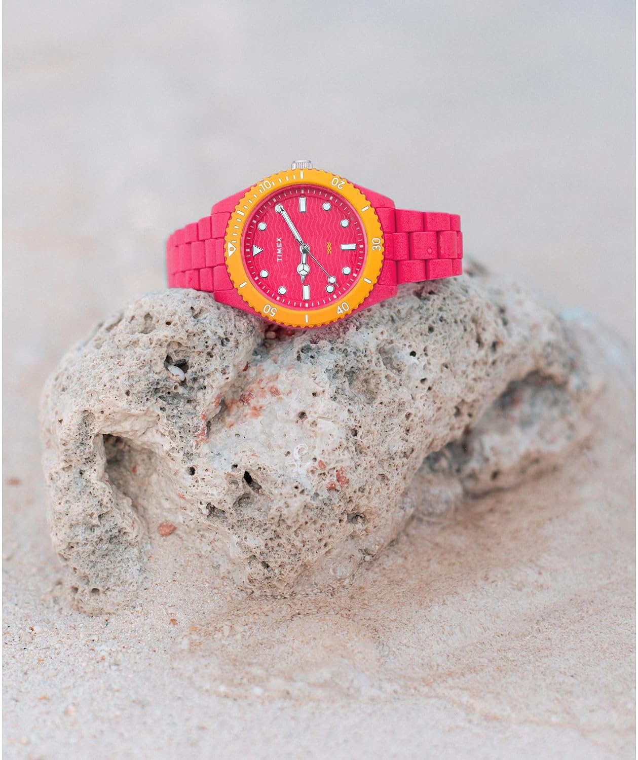 image:imageTimex Womens Legacy Ocean 37mm WatchPinkPinkPinkOrange