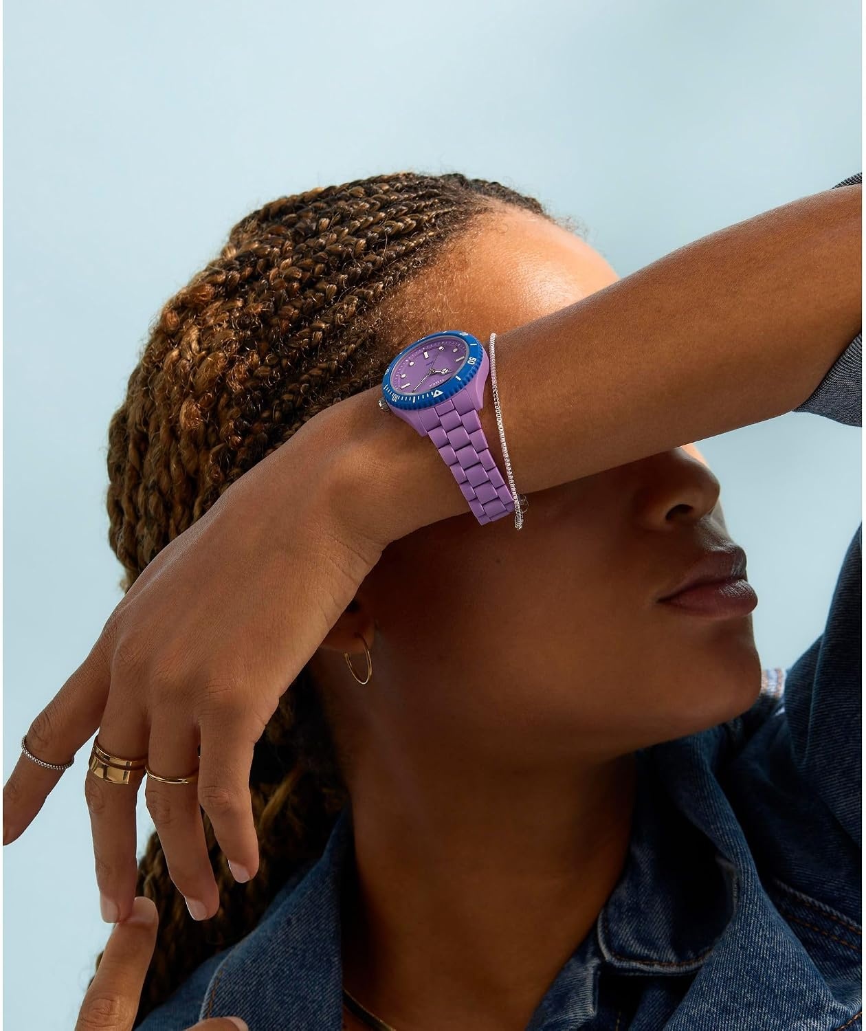 image:imageTimex Womens Legacy Ocean 37mm WatchPurple Dark PurplePurple